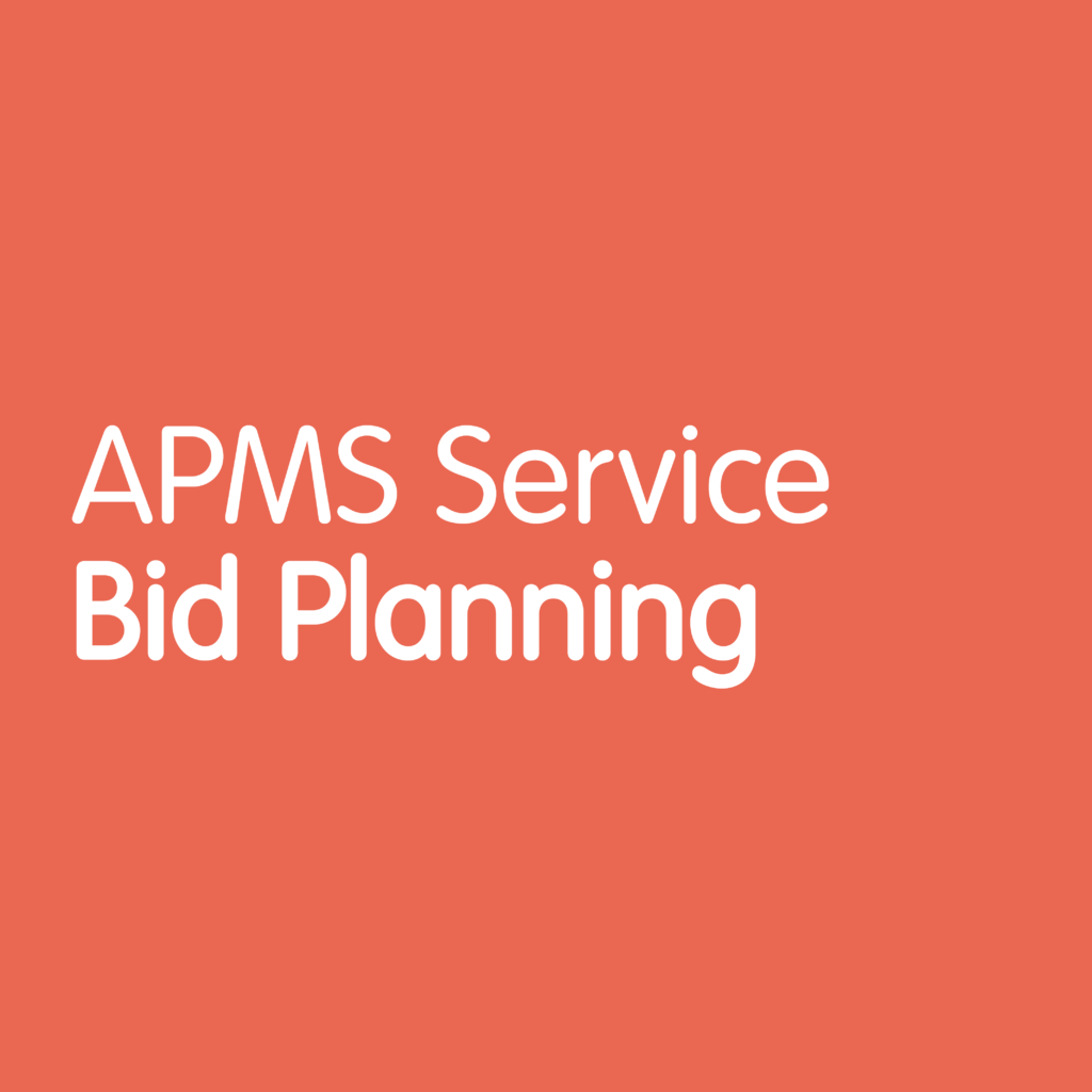 Bid Planning – APMS Service